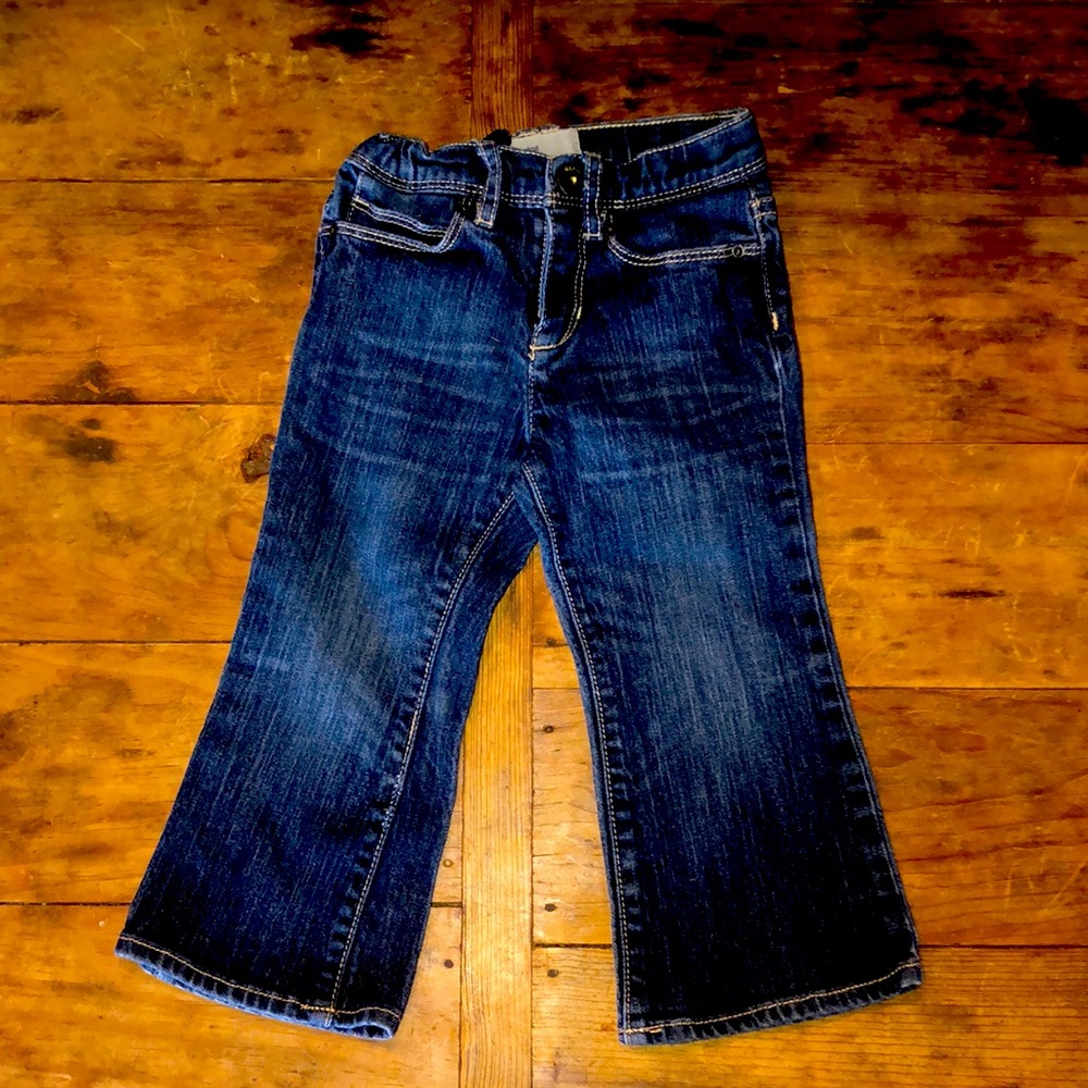 GAP Bootcut Flare Jeans 2T With Adjustable Waist Band